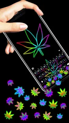 Rasta Weed Gravity Theme android App screenshot 3